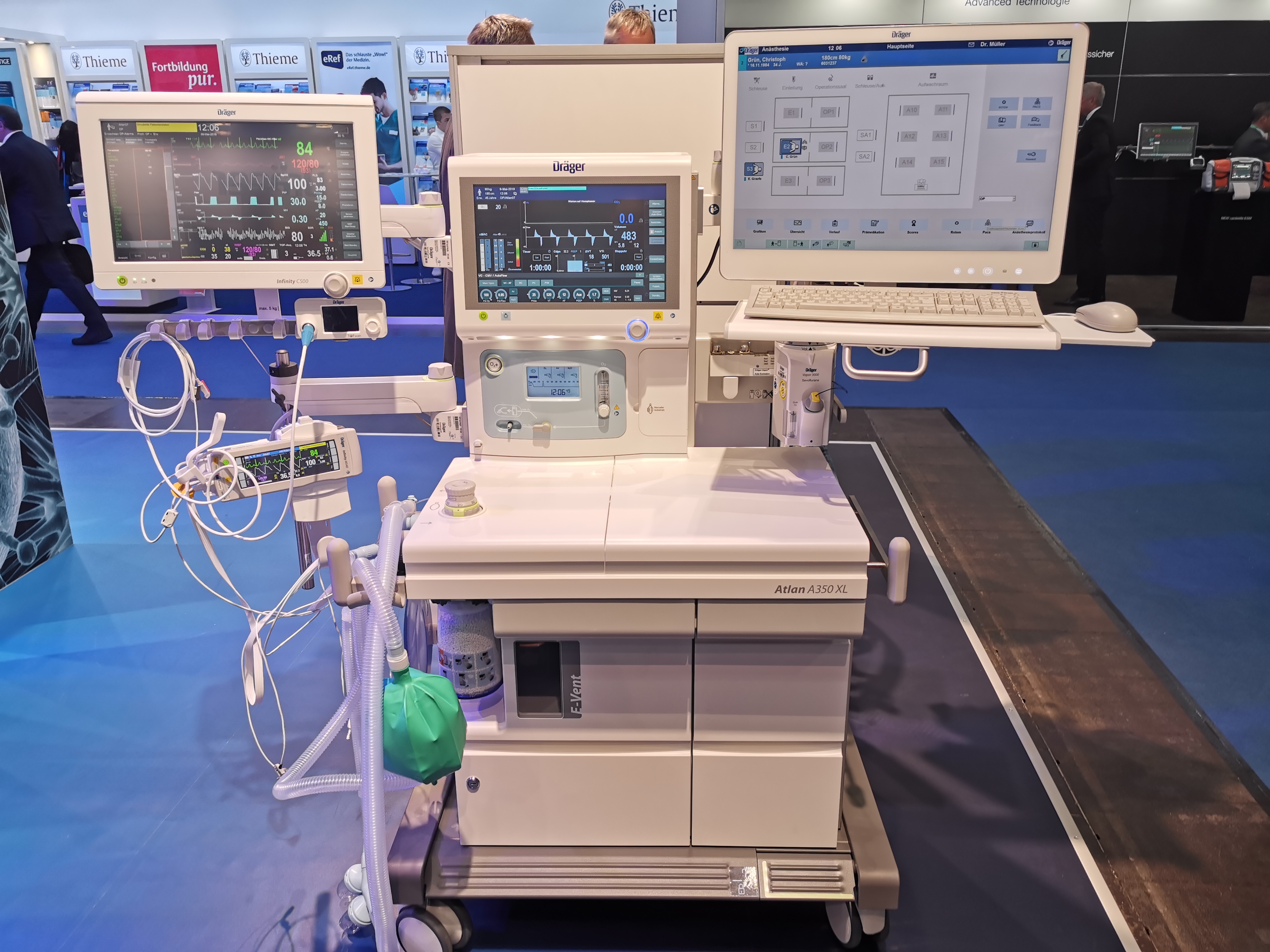 Anaesthesiearbeitsplatz